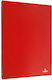 Logigraf Clipboard with 2 Rings Accordion 2/26 for Paper A4 Red Basic 1pcs