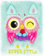 Starpak Owl Notebook A5 Ruled Multicolour
