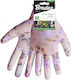 Bradas Flowers Nitrox Arbeitshandschuhe Garten Rosa Nitril/Polyester 1Stück
