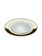 Fos me Metallic Recessed Spot with Integrated LED and Warm White Light Gold 1pcs