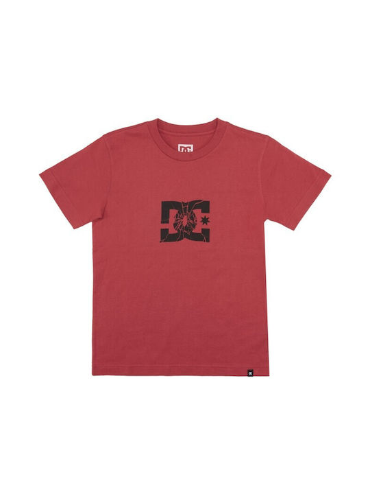 DC Kinder-T-Shirt Rot