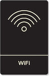 Mk Πινακίδα "WiFi" ξενοδοχείου HTA11-130