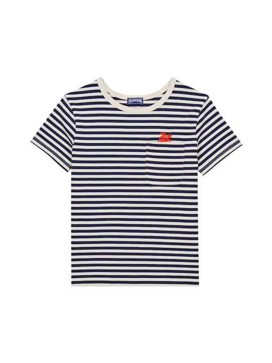 Kids Short Sleeve Top Vilebrequin - 3P45 BLUE 7613409768315