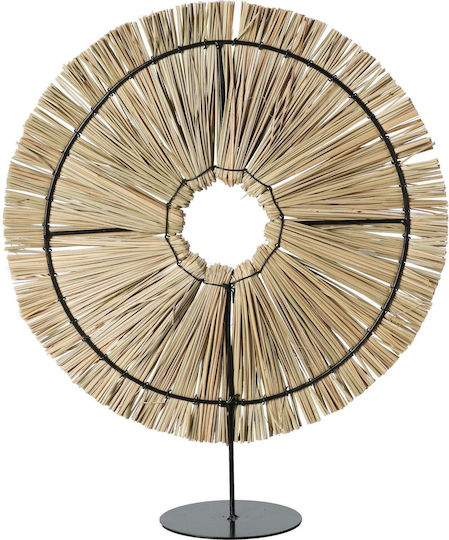 JK Home Decoration Διακοσμητικό Χώρου από Ψάθινο 30x36cm