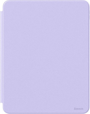 Baseus Minimalist Flip Cover Piele artificială Violet (iPad 2019/2020/2021 10.2'' - iPad 2019/2020/2021 10.2'') ARJS041005
