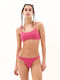 Bikini Set Sports Bra with Removable Padding & Brazil Indigo Blue 231.EW571.12-Fuchsia