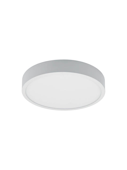 Vivalux Dars Στρογγυλό Εξωτερικό LED Panel 18W με Φυσικό Λευκό Φως 4000K 17.5εκ.
