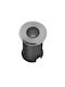 Elmark Spot Floor Lamp LED 1W with Natural White Light IP65 Silver