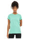 Be:Nation Women's Athletic T-shirt Turquoise