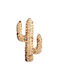 Natural Living Decorative Cactus made of Straw-made 25x9x45cm 1pcs