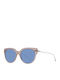 Scotch & Soda Дамски Слънчеви Очила със Сив Рамка и Светлосини Стъкла SS7005-288