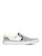 Asher Checkers Γυναικεία Slip-On Λευκά