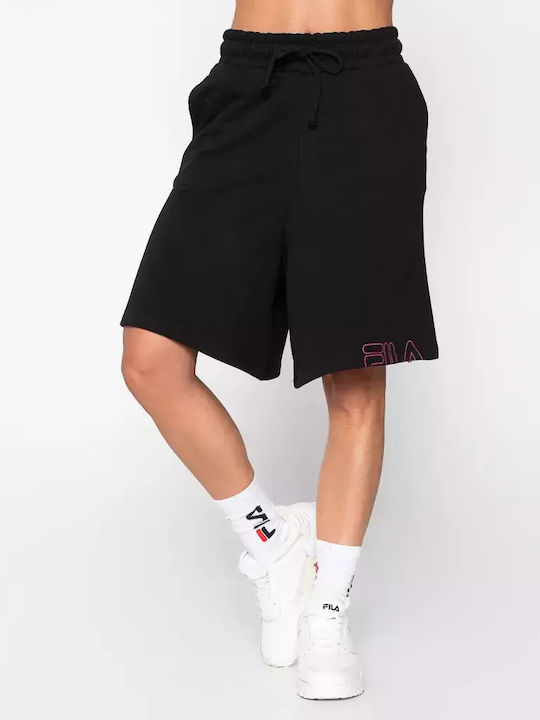 FILA Cynthia Damen Sportliche Bermuda Schwarz