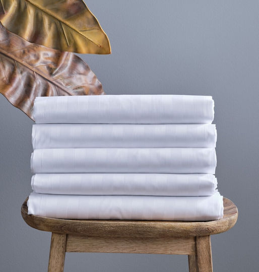 Cokitex Cozy Hotel Sheet White Queen Size 225x280cm 1pcs