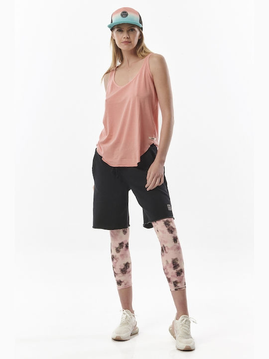 031328 Women's Sporty Bermuda Shorts Black