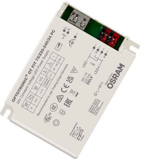 Osram Dimmbares LED-Netzteil IP20 Leistung 75W mit Ausgangsspannung 24V