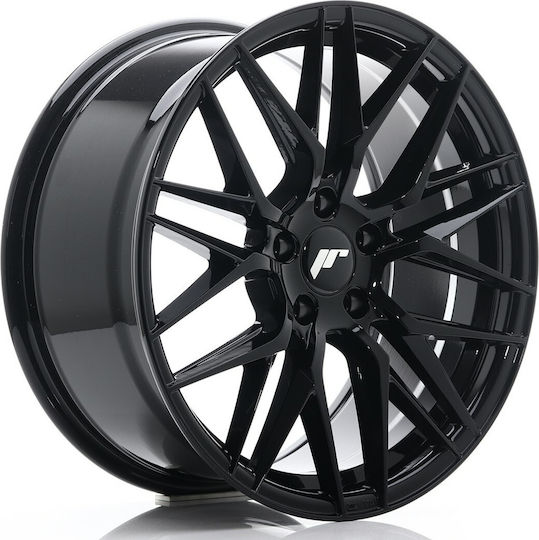 Japan Racing Wheels Αλουμινιού Αυτοκινήτου JR28 18"x8.5" Schwarzer Glanz