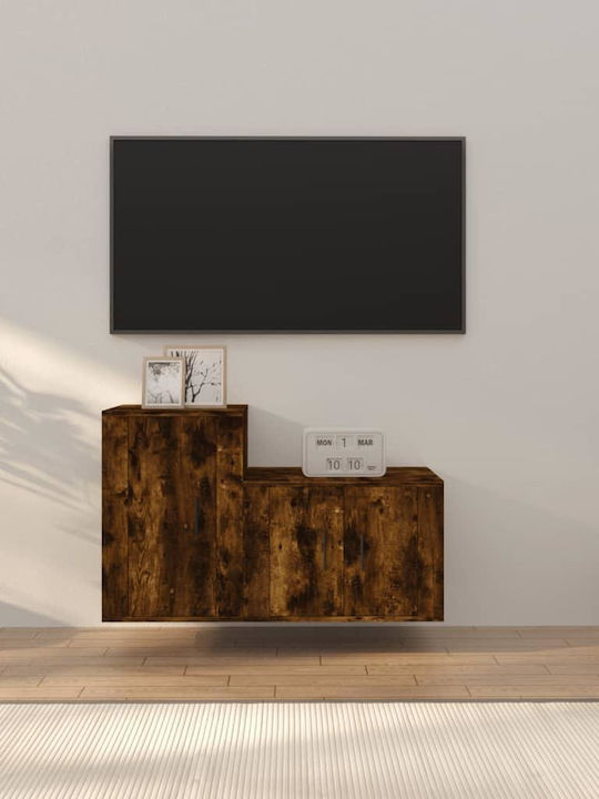 Wohnzimmer TV-Einheit Smoky Oak L57xB34.5xH40cm