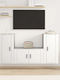 Wohnzimmer TV-Einheit Weiß L40xB34.5xH80cm