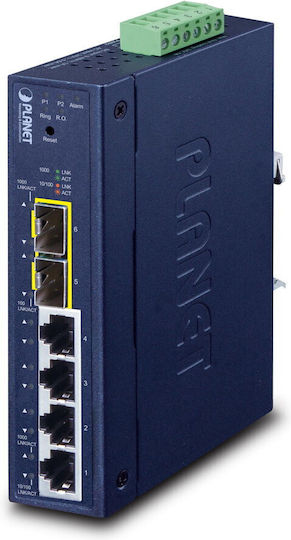 Planet IGS-4215-4T2S Managed L2 Switch με 4 Θύρες Gigabit (1Gbps) Ethernet και 2 SFP Θύρες