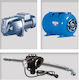 Pedrollo MONTAGE PKm 65 + Single Phase Water Pressure Pump with Horizontal 100 Litre Container 0.75hp