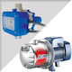 Pedrollo MONTAGE JCRm 2A + FLOW 100 Single Phase Water Pressure Pump without Container