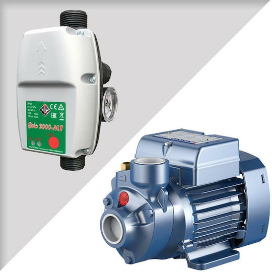 Pedrollo MONTAZ PKm 60 + BRIO Single Phase Water Pressure Pump without Container 0.5hp