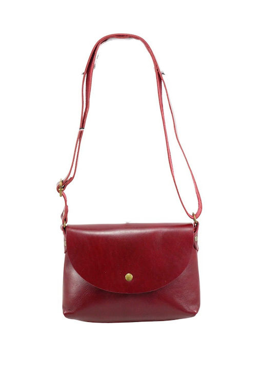 Women's crossbody bag LEATHER CREATIONS 623 RED RED RED