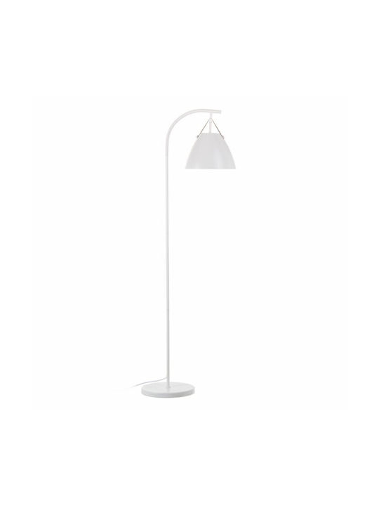 BigBuy Lampă de podea Î146xL26cm. cu Soclu pentru Bec E27 Alb S8800630