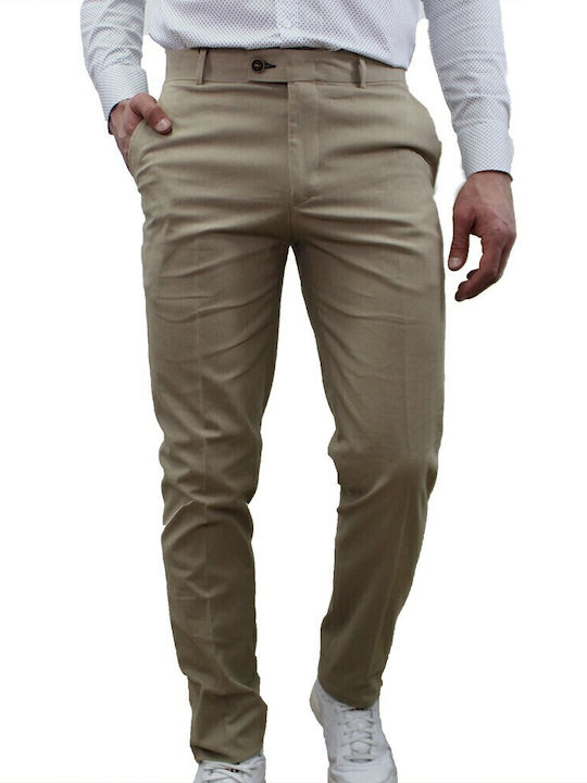Παντελόνι Chino Ελαστικό Μπεζ