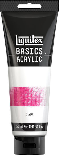 Liquitex Basics Ακρυλικό Χρώμα Ζωγραφικής Gesso 250ml