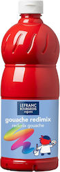 Lefranc Bourgeois Redimix Gouache Τέμπερα 327 Red Carmine 1000ml