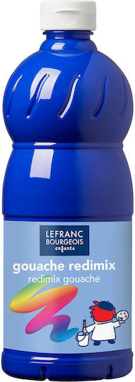 Lefranc Bourgeois Redimix Gouache Τέμπερα Ζωγραφικής 064 Cobalt Blue σε Μπουκάλι 1000ml
