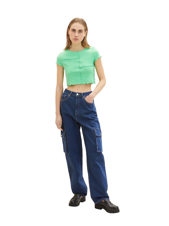 Tom Tailor High Waist Women's Jean Trousers in Loose Fit