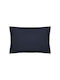 Spitishop Decorative Pillow Case Oxford 50x70+3 A-S D'Oreiller Ink 100% Cotton Blue 50x70cm