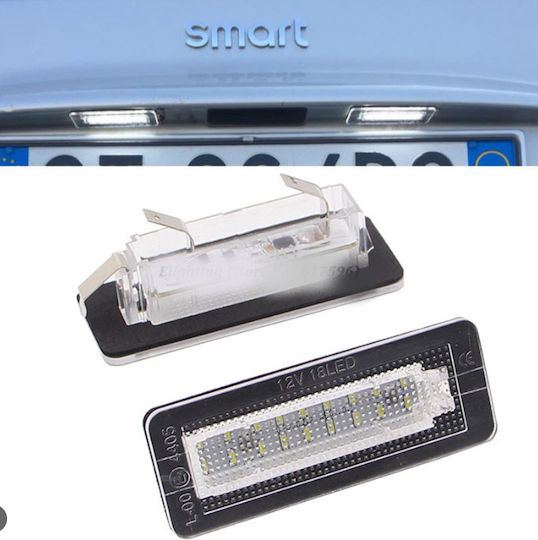 Cautex Φώτα Πινακίδας Led για 2τμχ