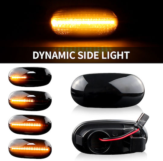 Cautex Φλας Led για Mitsubishi Pajero 2τμχ