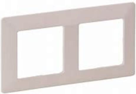 Geyer Switch Frame 2 Positions Horizontal Installation in Gold Color 702018G