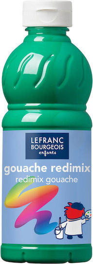 Lefranc Bourgeois Redimix Gouache Τέμπερα Ζωγραφικής 558/563 Vivid Green σε Μπουκάλι 500ml
