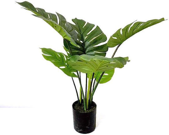 Изкуствено растение в саксия Monstera Green 60см Zaros