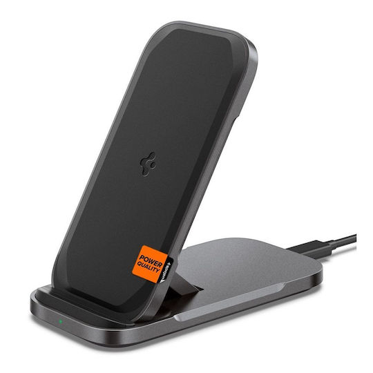 Spigen Ασύρματος Φορτιστής (Qi Pad) 15W Μαύρος (ArcField PF2201)