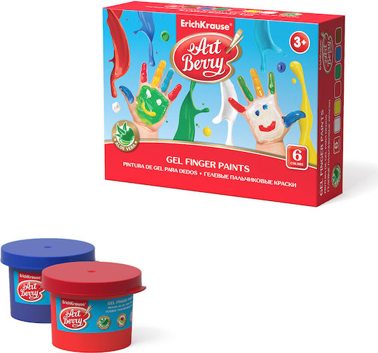 ErichKrause Art Berry Finger Paints Set 35ml 6pcs