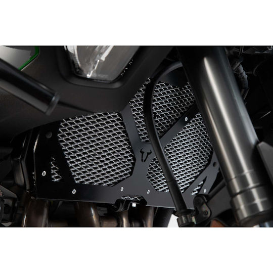 SW-Motech Motorcycle Radiator Protector Kawasaki Versys 1000 Keeway Easy Black