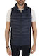 Ärmellos Jacke Puffer Blau
