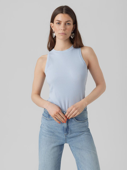 Vero Moda Damen Sommerliche Bluse Baumwoll Ärme...