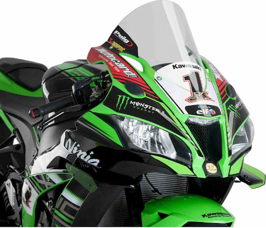 Puig Διάφανη Ζελατίνα Μοτοσυκλέτας για Kawasaki Ninja ZX - 10 R 9849W