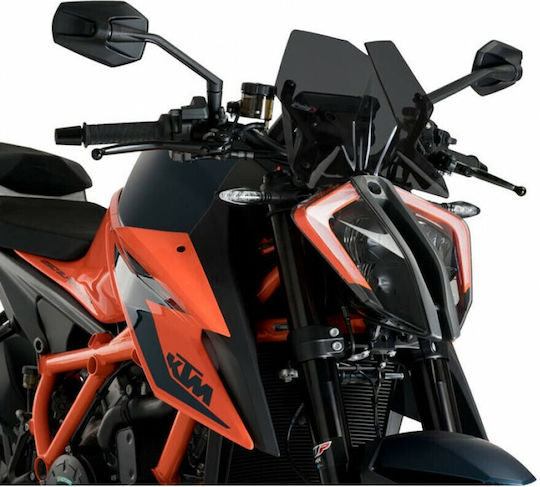 Puig Motorcycle Windshield & Windscreen Tinted Visor for KTM 1290 Super Duke R 20425F