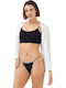 Women's String Black