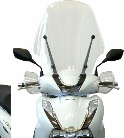 Fabbri Transparentes Visier Motorrad für Honda SH 350 3395/BA