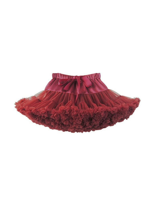 Children's tutu skirt - wine